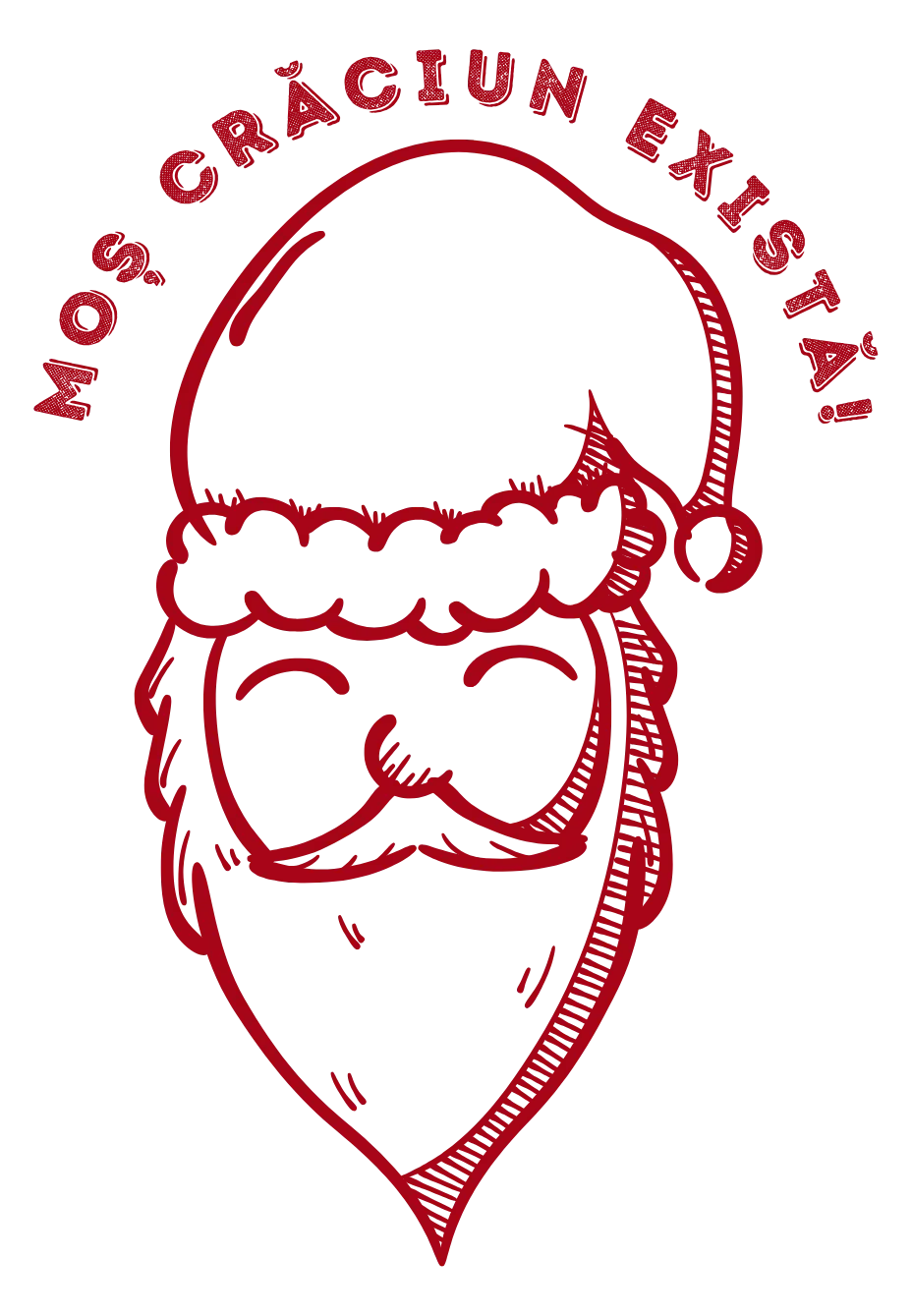 Logo Moș Crăciun Există
