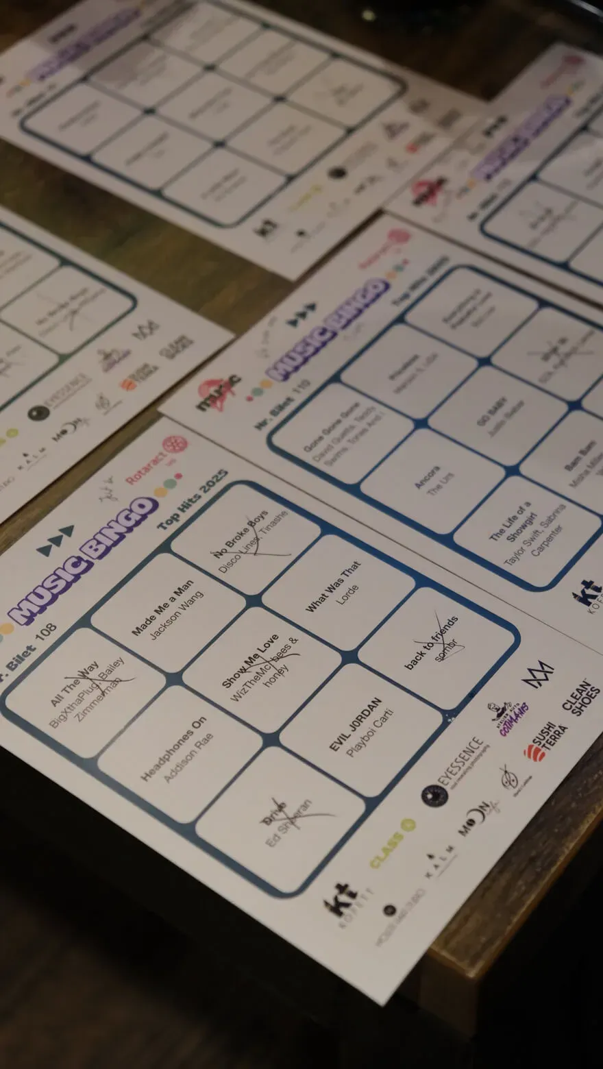 Music Bingo, fotografie 2